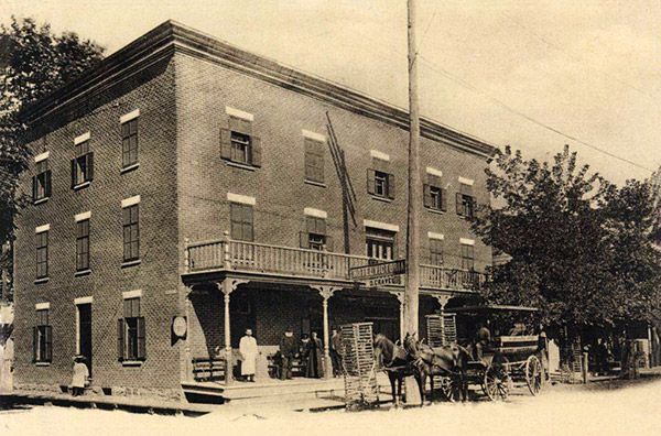 Hotel Victoria en 1922